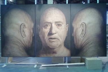 Il trittico di Martinelli realizzato per la Biennale di Venezia