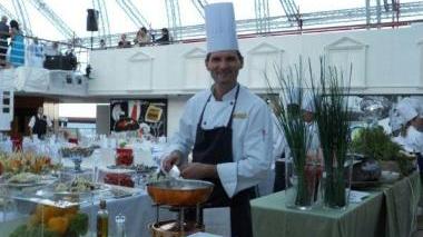 Festa per la Ferrari, uno chef di Ideal Party