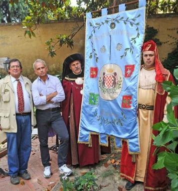 Il Comitato della Giostra alla presentazione del concorso  