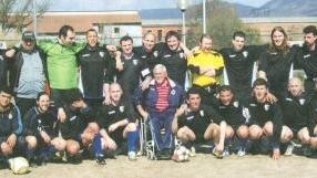 La squadra di calcio della Polisportiva Aurora