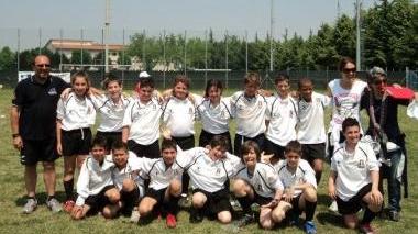 I vincitori dei giochi studenteschi di rugby
