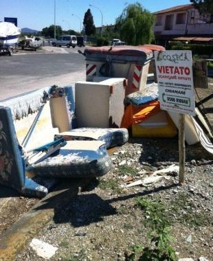 <b>DISCARICA.</b> A Marina di Grosseto 
