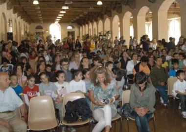Un momento della premiazione 