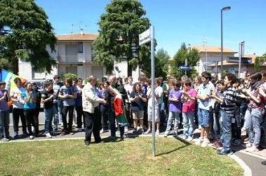 Lintitolazione della strada a Impastato 