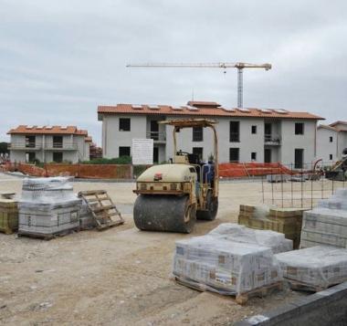 <b>EDILIZIA.</b> un cantiere in citt&agrave; 