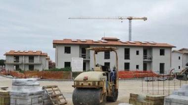 <b>EDILIZIA.</b> un cantiere in città