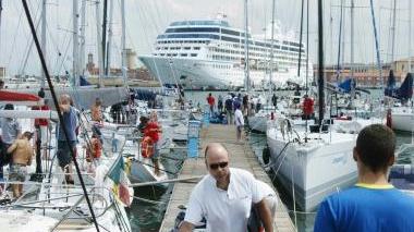 Alcune fra le barche protagoniste della “151 Miglia”