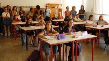 Alunni di una scuola media