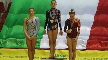 Le ragazze della Gym Star sul podio