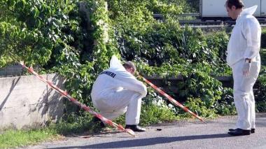 I rilievi dei carabinieri in via Pradaccio