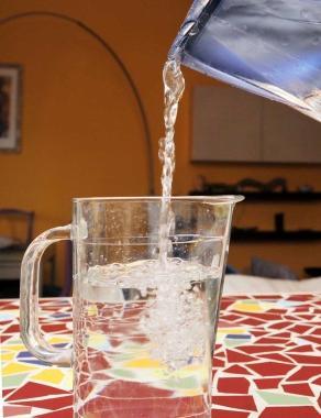 Acqua presa dal rubinetto 