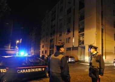 Una pattuglia dei carabinieri     