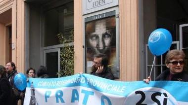 Manifestazione contro la privatizzazione dell’acqua