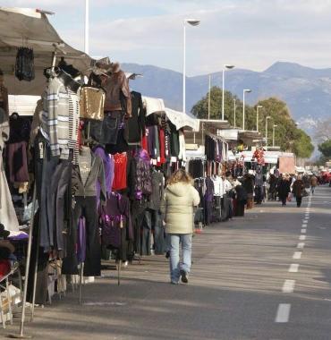 Il mercato in viale Kennedy 
