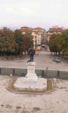 Il baluardo durante i lavori 