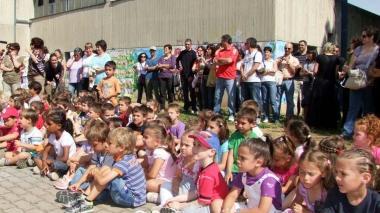 I colori dei bimbi contro il degrado