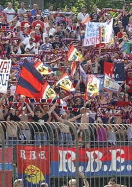 I tifosi dellAquila domenica scorsa 