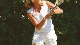 <b>ROVESCIO A DUE MANI.</b> Sara Grechi in azione
