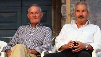 Il presidente della Massese Giorgio Turba e il suo vice Alfio Rossi