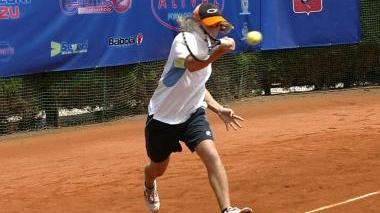 Una gara di tennis