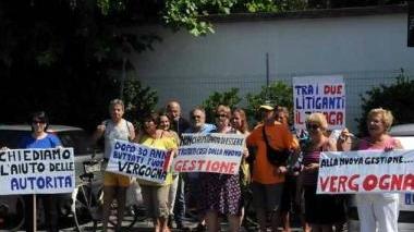 La protesta dei turisti alla Partaccia