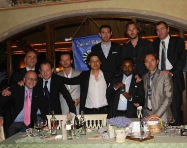 Un momento della conviviale di Round Table    