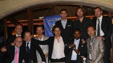 Un momento della conviviale di Round Table