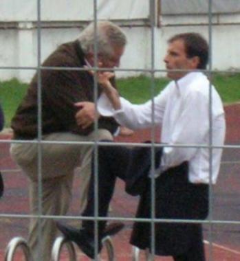 <b>CAMILLI. </b>Parla con Max Allegri     