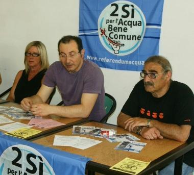 La presentazione del Comitato del sì a Ardenza La Rosa