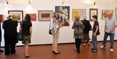 Inaugurazione della mostra retrospettiva di Romano Guantini a Palazzo Appiani    