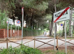 Guardie giurate a sorvegliare le strade