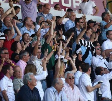 Tifosi allo stadio