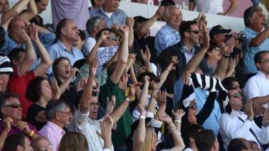 Tifosi allo stadio