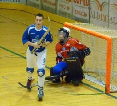 <b>PROTAGONISTA</b>. Il portierino azzurro Michael Saitta 