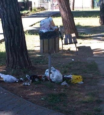 «Troppo degrado nei parchi: servono fatti concreti»