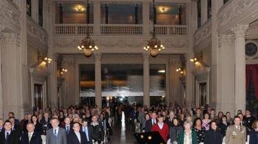 L'ora della musica nel salone Excelsior