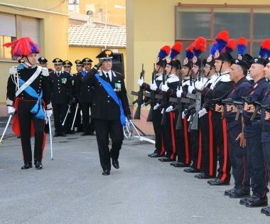 <b>FESTA DEI CARABINIERI </b>Tre immagini della celebrazione di ieri mattina nel piazzale del comando provinciale 