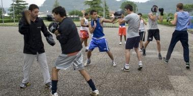 Pugili in cerca di una palestra