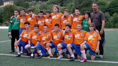 La squadra Esordienti del Capostrada allenata da Poli 