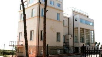 Uno scorcio di Villa Celestina a Castiglioncello