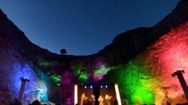 Concerto in miniera (foto Beneforti)