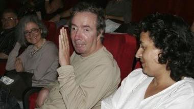 Francesco Nuti in sala all’Eden per il suo “Signor Quindicipalle”