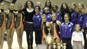 Le atlete della Ginnastica Etruria che hanno sbancato il Trofeo Iris