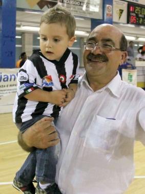 <b>PRESIDENTE.</b> Palagi col nipote 