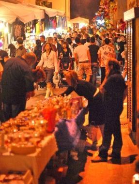 Notte bianca per le vie cittadine 