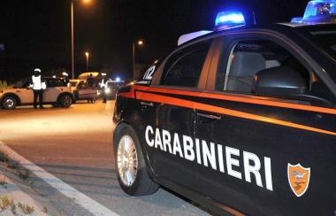 Una pattuglia dei carabinieri 
