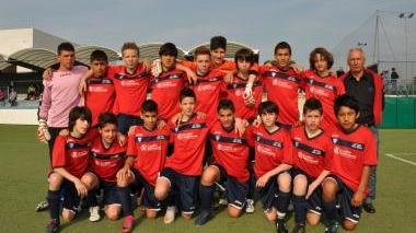 La formazione Giovanissimi 1997 del Via Nova