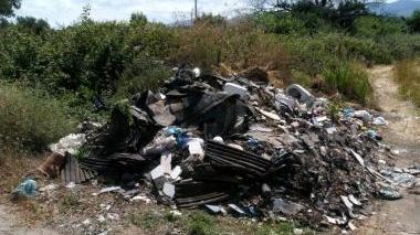 <b>DISCARICA.</b> Nella zona del Capannino