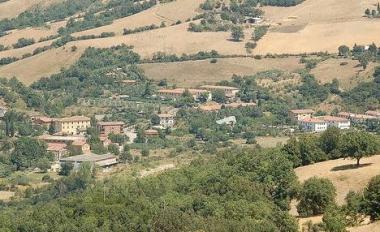 <b>SCANSANO </b>Una veduta della frazione di Baccinello 