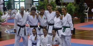 <b>A SAN MARINO. </b>Il gruppo dellAccademia dello Sport 